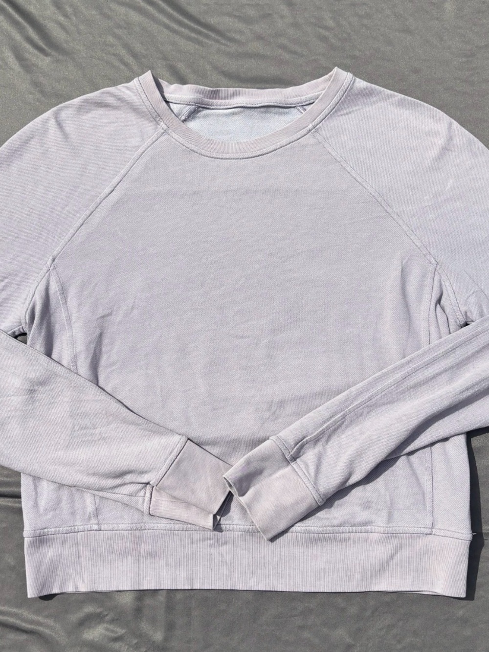 Lululemon Lightweight Lavender Crewneck Sweater
